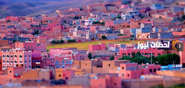 كم مساحة المغرب