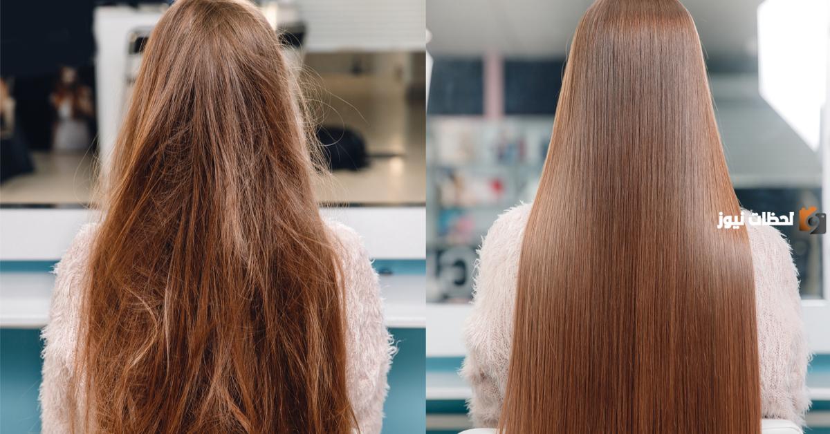 كيراتين الشعر الطبيعي بمكون واحد