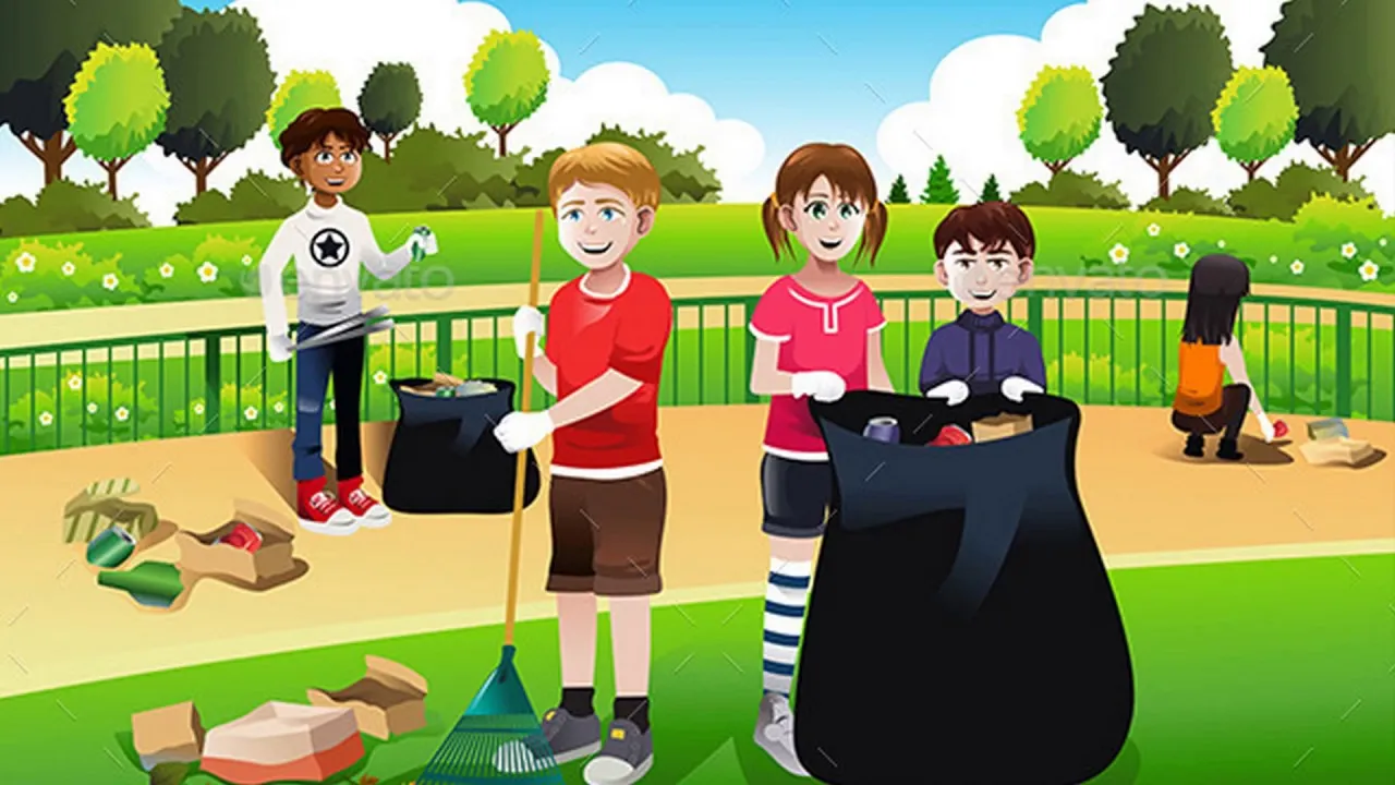 كيف نحافظ على نظافة المدرسة بالانجليزي