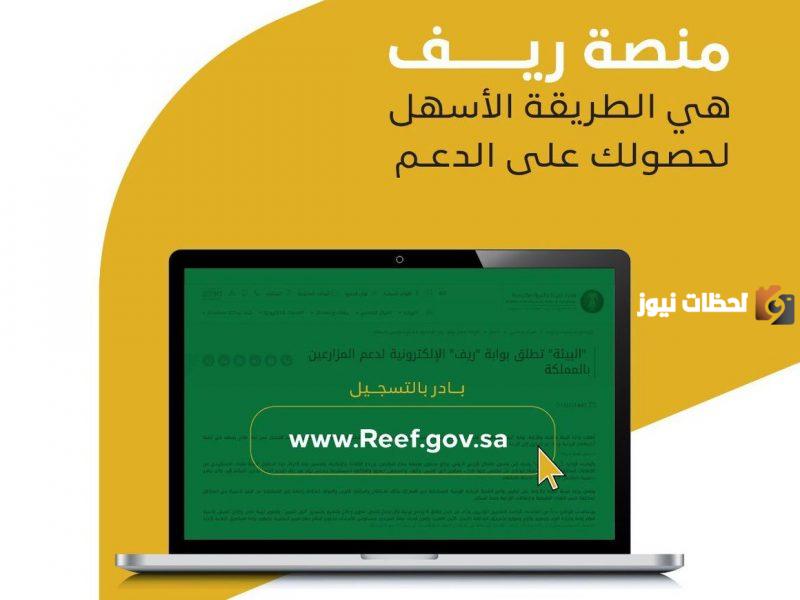 كيفية تسجيل الدخول للأسر المنتجة reef.gov.sa شروط التسجيل في الدعم الفئات المستفيدة في بوابة ريف