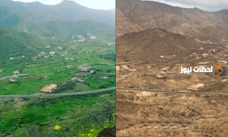 لن تقوم الساعة حتى تعود ارض العرب مروجا وانهارا