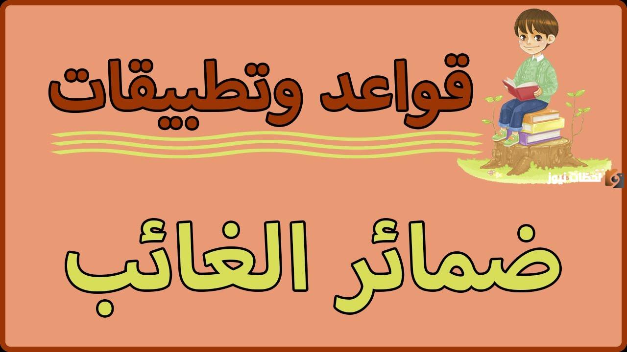 ما هو الضمير في اللغة العربية؟ مع ذكر أمثلة