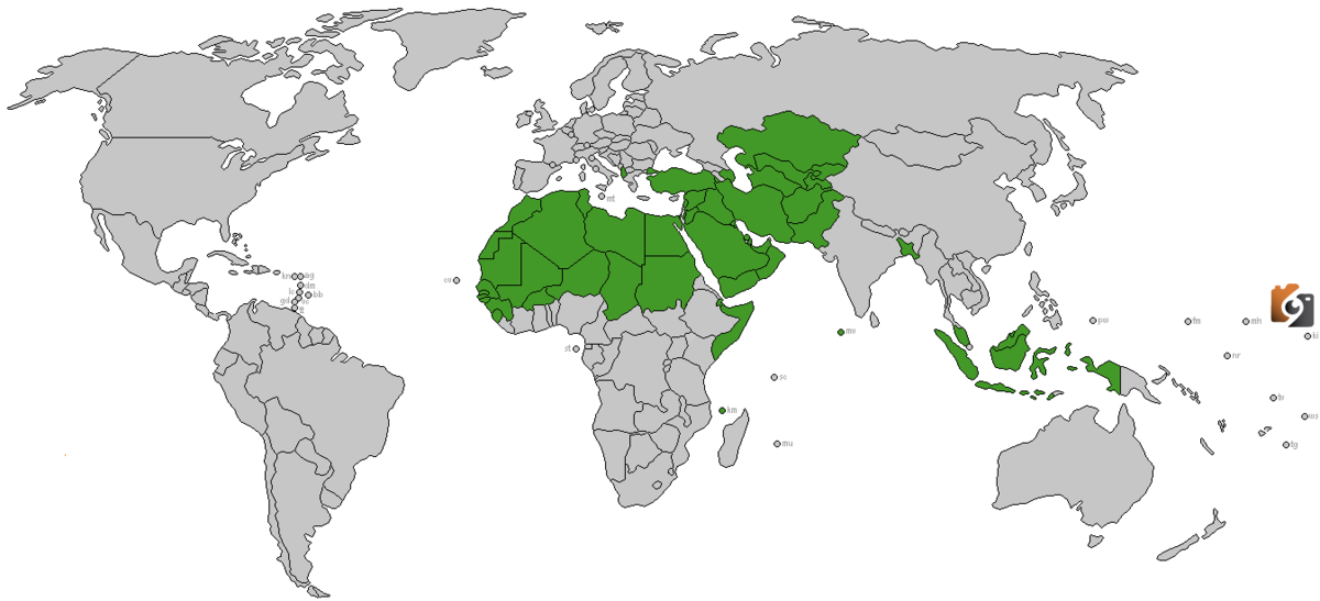 ما هي أكبر دولة إسلامية في العالم