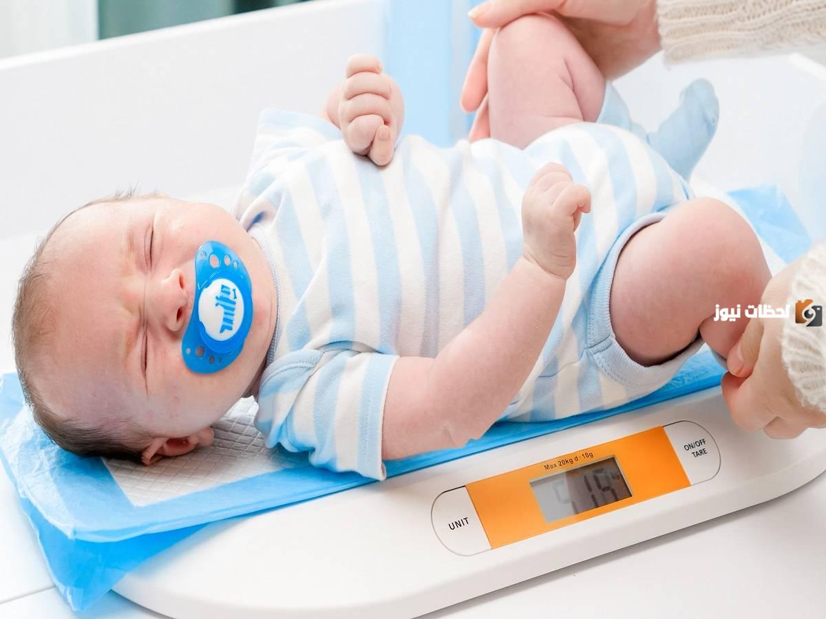 متى يعتبر وزن الطفل غير طبيعي