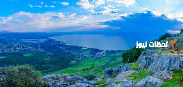 مساحة بحيرة طبريا ومعلومات مهمة عنها