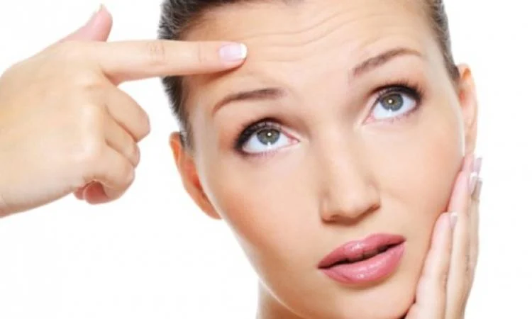 علاج تجاعيد الوجه في المنزل