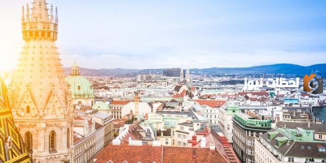 أين تقع فيينا في أي دولة وكم تبلغ مساحتها