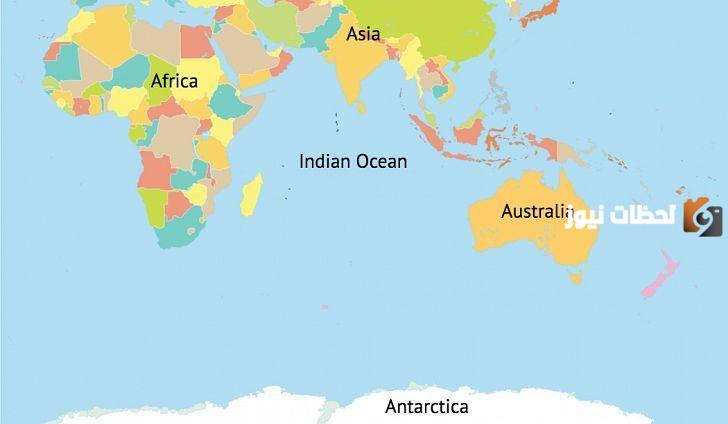 المحيط الهندي في أي قاره المحيط الهندي في أي قاره