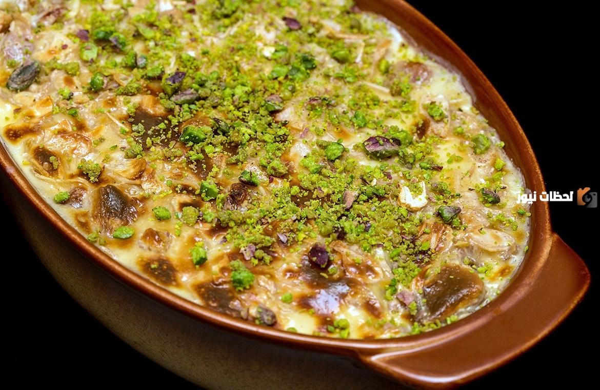 طريقة أم علي بكريمة الخفق 