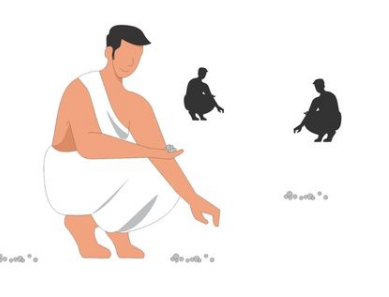 حج المفرد خطوة بخطوة والصور الكرتوني