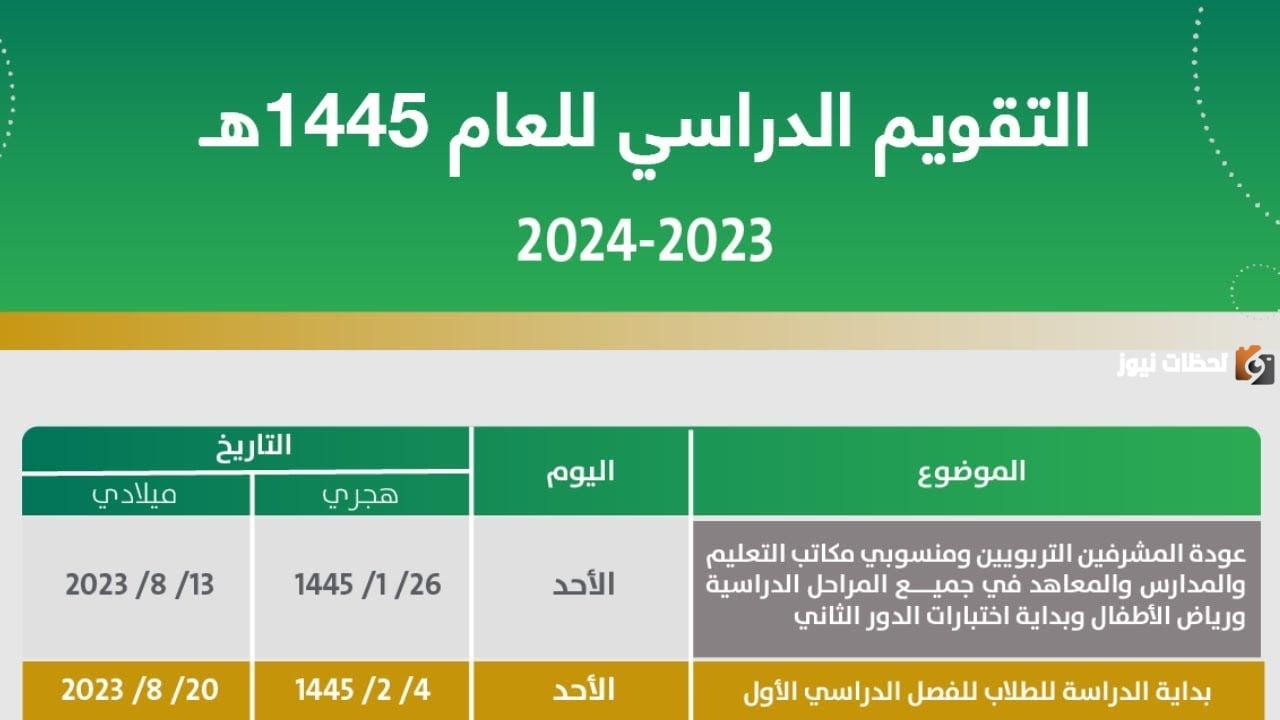 موعد الاختبارات النهائية