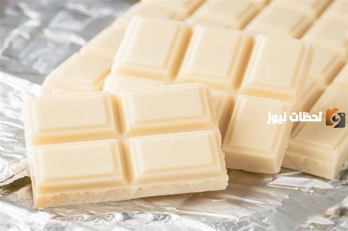 طريقة تذويب الشوكولاتة البيضاء