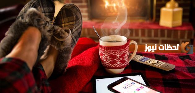 خواطر الشتاء الدافئة والحزينة 