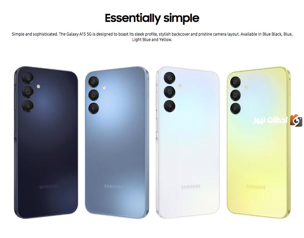 سعر ومواصفات هاتف سامسونج a15 بكاميرا خيالية وجبارة
