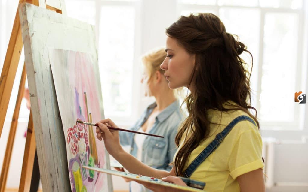 عبارات عن الرسم والألوان وابيات شعر عن الفن