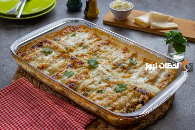 طريقة عمل صينية المنتو الكذاب بالدجاج.. لذيييذ
