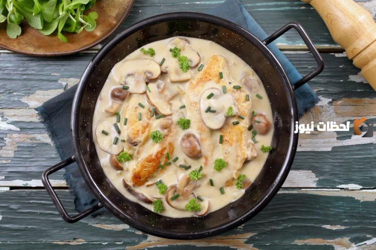 وصفة طاجن الدجاج بالكريمه على طريقة منال العالم لرمضان 2024