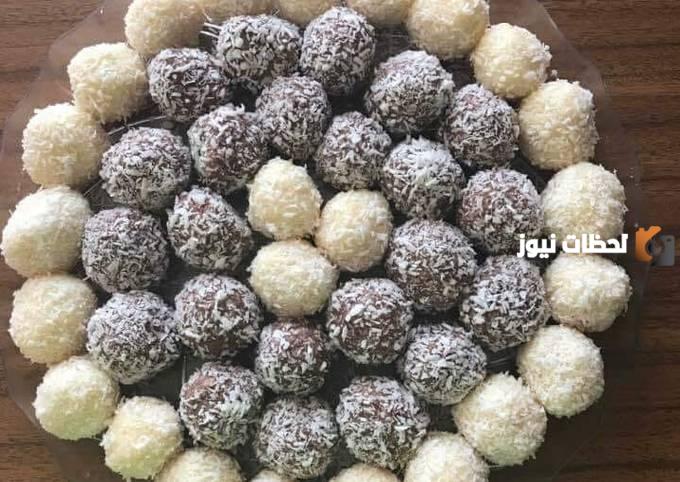  كرات جوز الهند الباردة