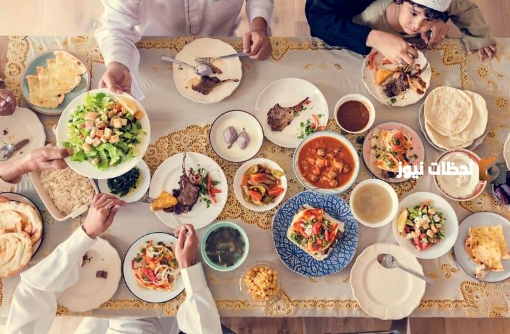 أفكار سفرة فطور رمضان