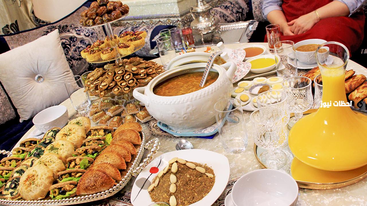 أطباق رمضانية مكتوبة