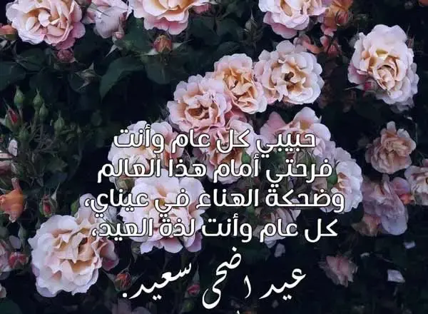 مسجات عيد الاضحى للحبيب