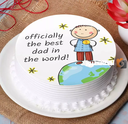  أفكار تزيين كيك عيد الأب