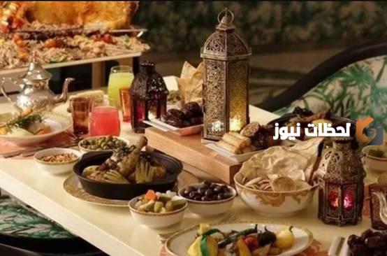 ترتيب سفره رمضان