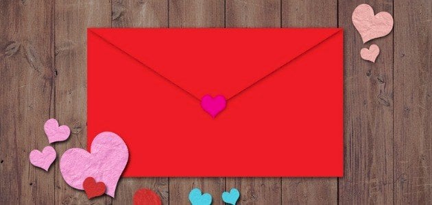 رسائل شوق للزوج المسافر جريئه