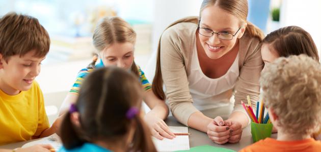 شكر للمعلمة في يوم المعلم