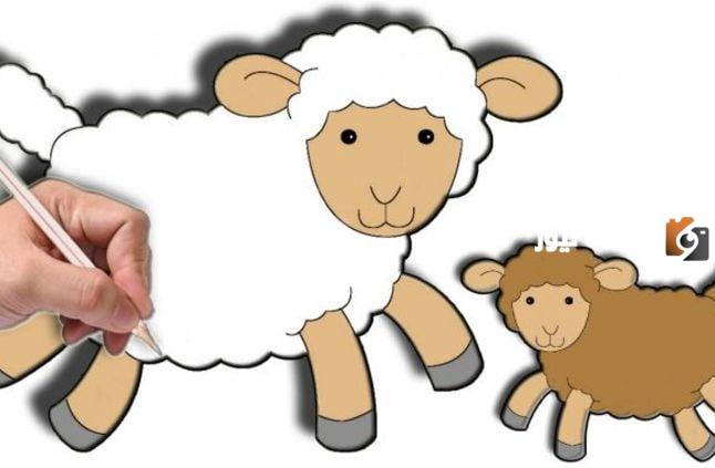 صور خروف العيد كرتون
