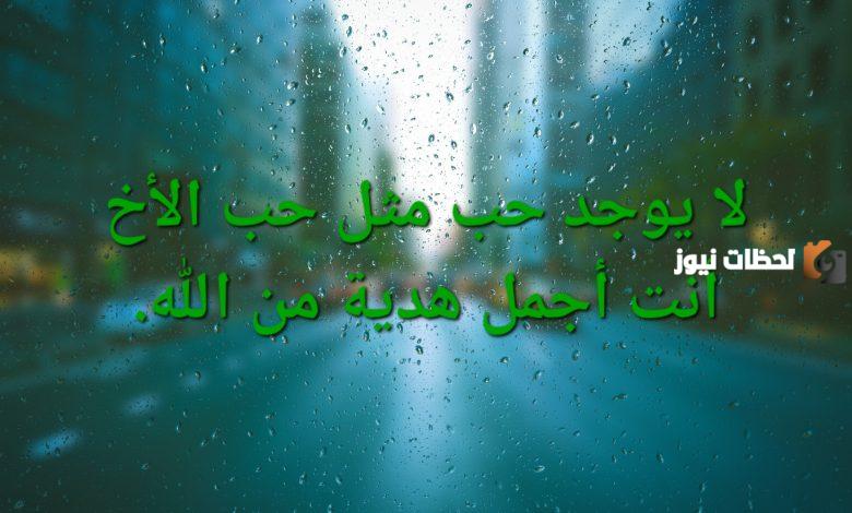 كلام جميل عن الاخ مميز وجديد