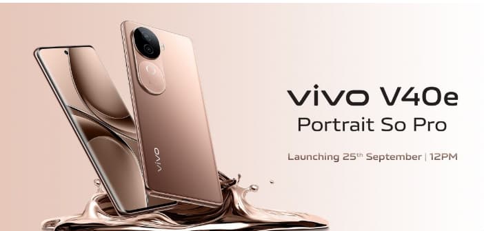 vivo تعلن اليوم عن هاتف vivo V40e
