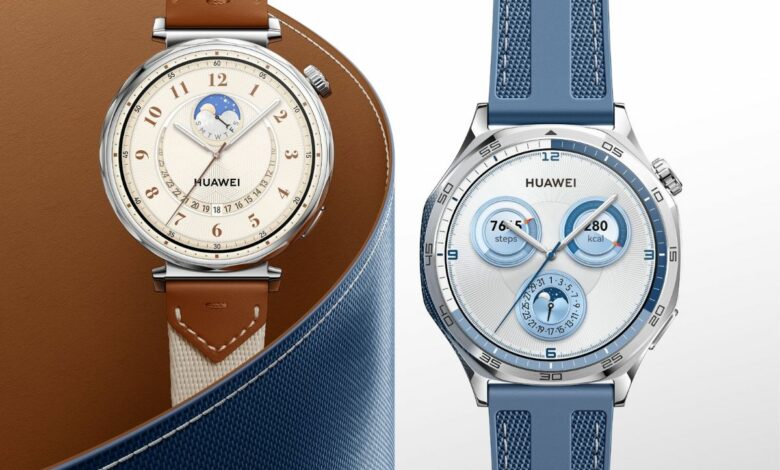 هواوي تطلق سلسلة ساعات Huawei Watch GT 5 الذكية