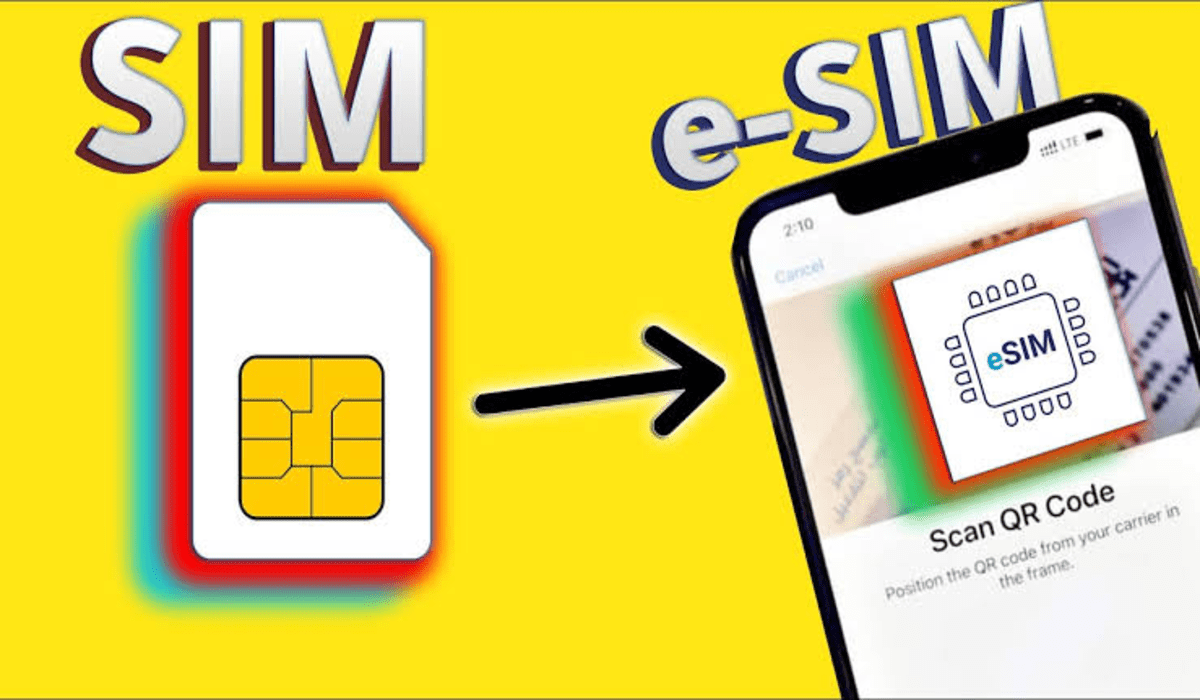 الفرق بين الشريحة التقليدية وشريحة esim 2 الفرق بين الشريحة التقليدية وشريحة esim