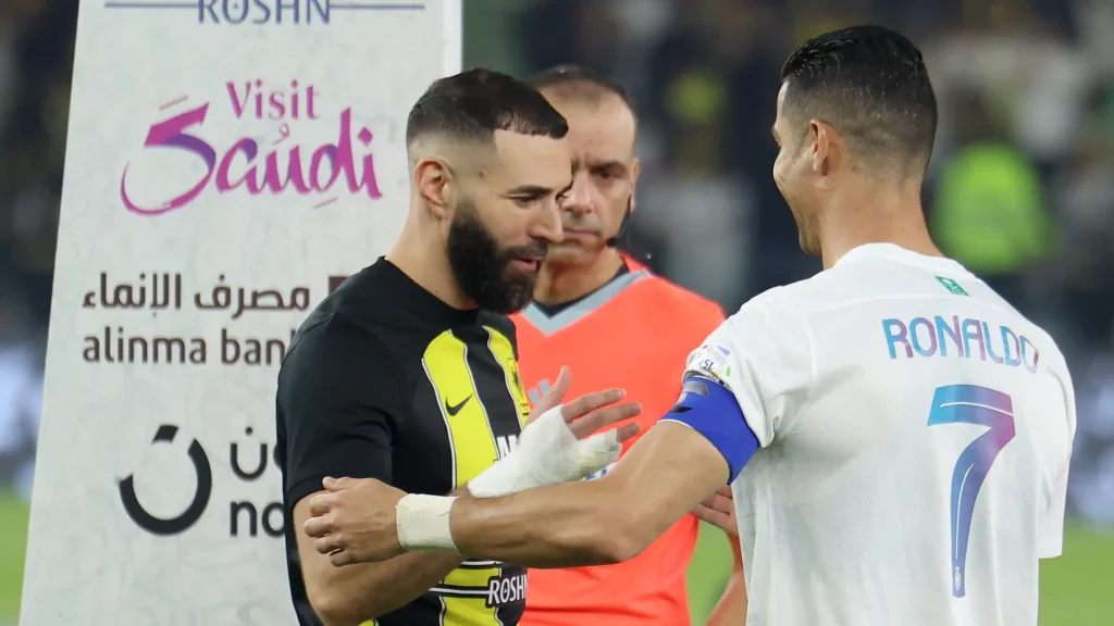 رونالدو ضد بنزيما