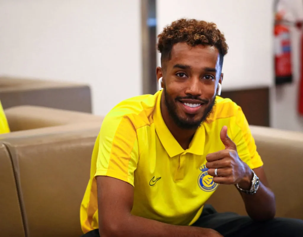 لاعب النصر السعودي