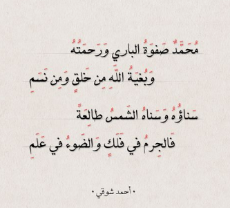 شعر عن سيدنا محمد يعبر عن الحب الشديد له