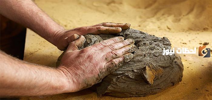 مكونات طين الفخار