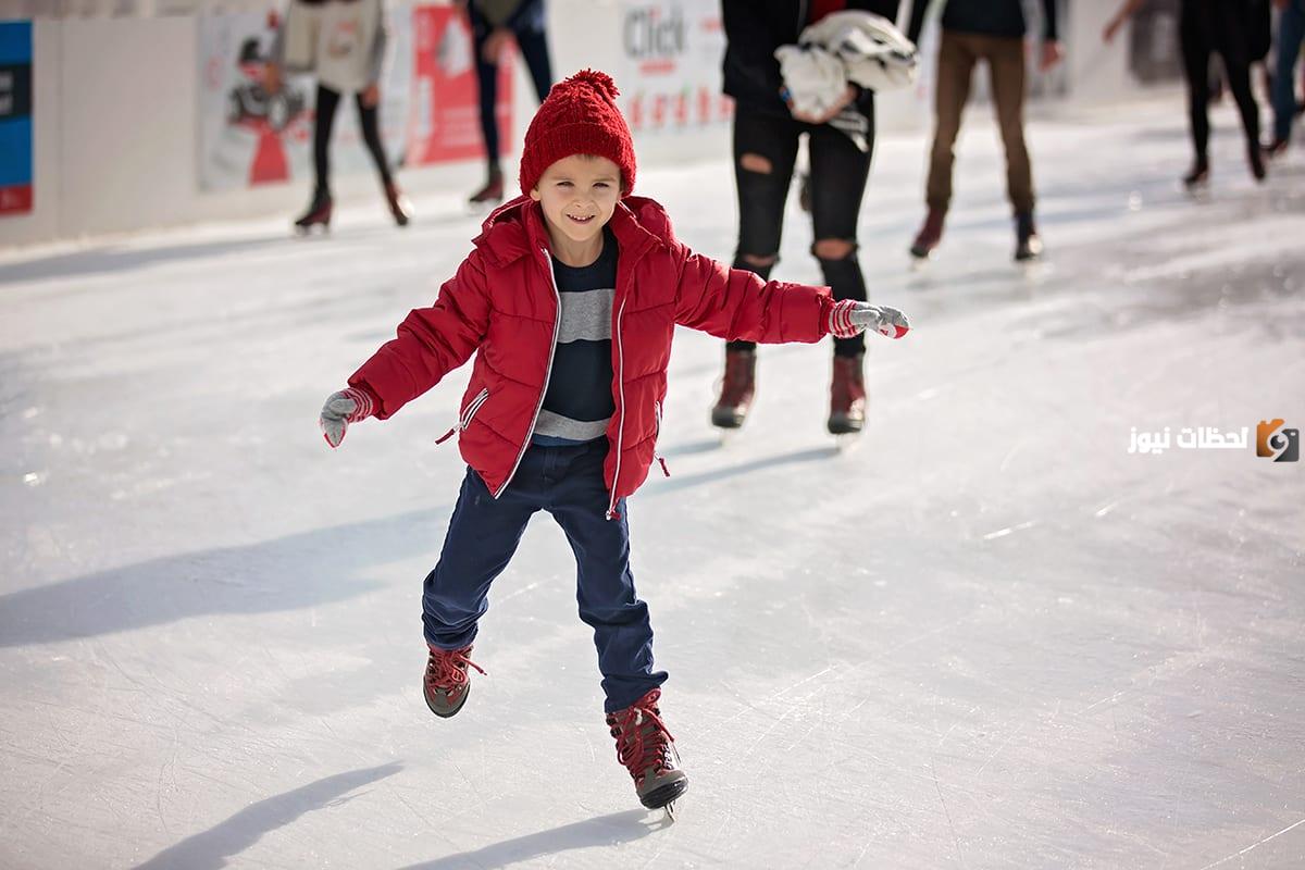 ما هي اسعار دخول صالة التزلج ice skating rink في الكويت