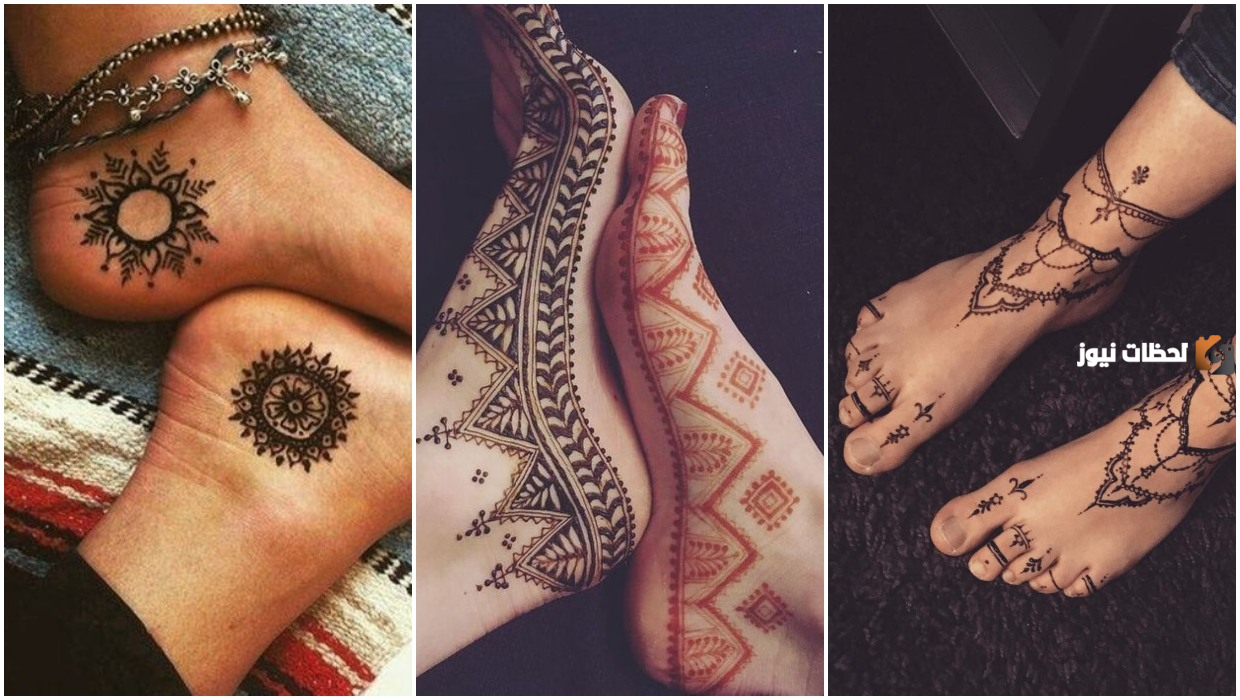أجمل رسومات حنة على الجسم