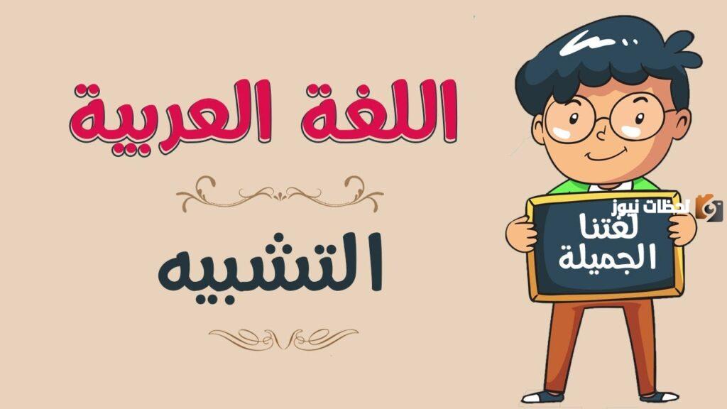 أمثلة على التشبيه في البلاغة