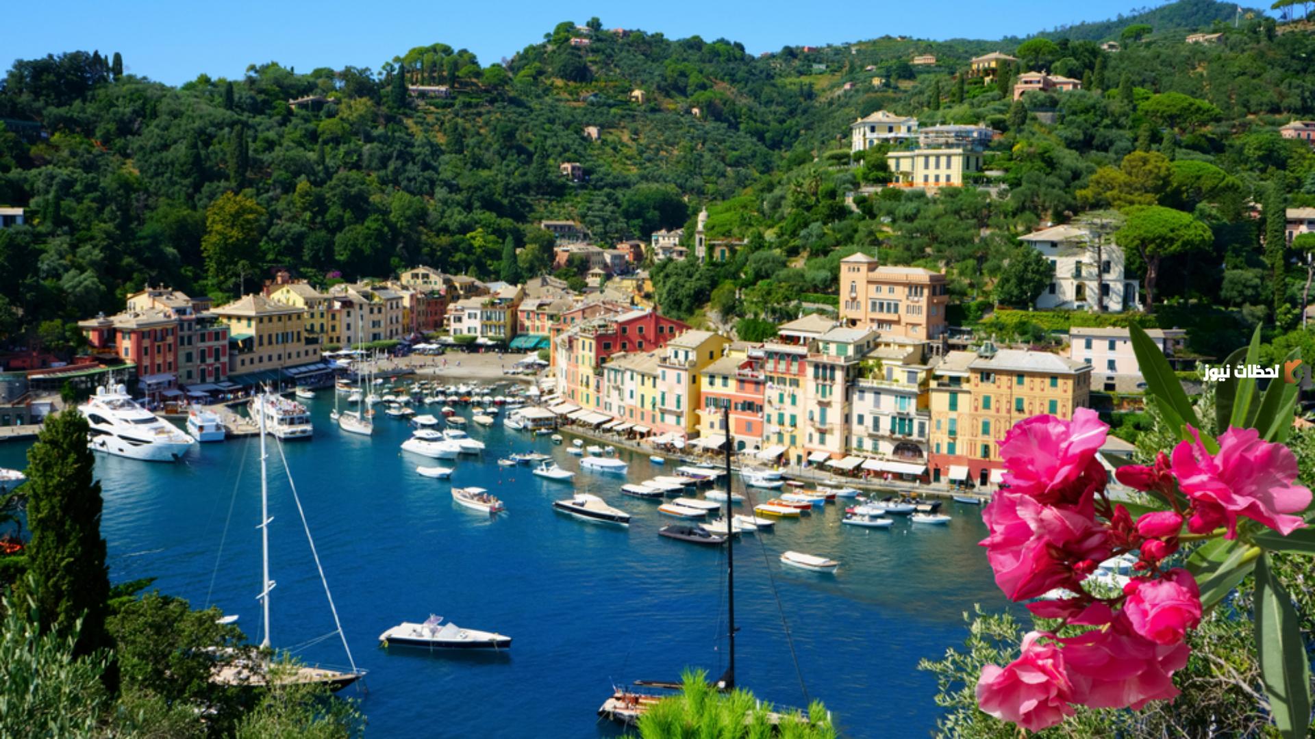 أين تقع مدينة بورتوفينو ؟ | كم تبعد بورتوفينو عن فلورنسا