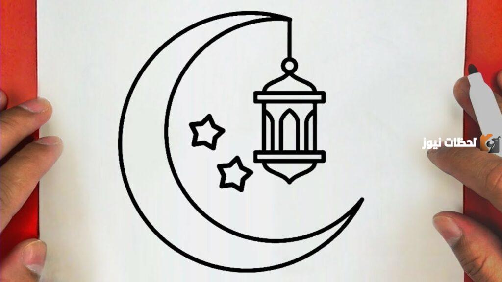 تحميل صور تلوين عن شهر رمضان المبارك للأطفال بجودة عالية