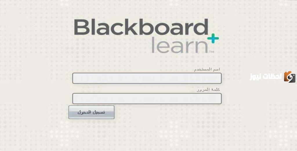 رابط بلاك بورد الكلية التقنية