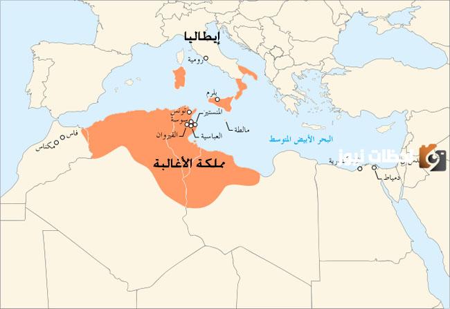 ما هي جزيرة صقلية على الخريطة