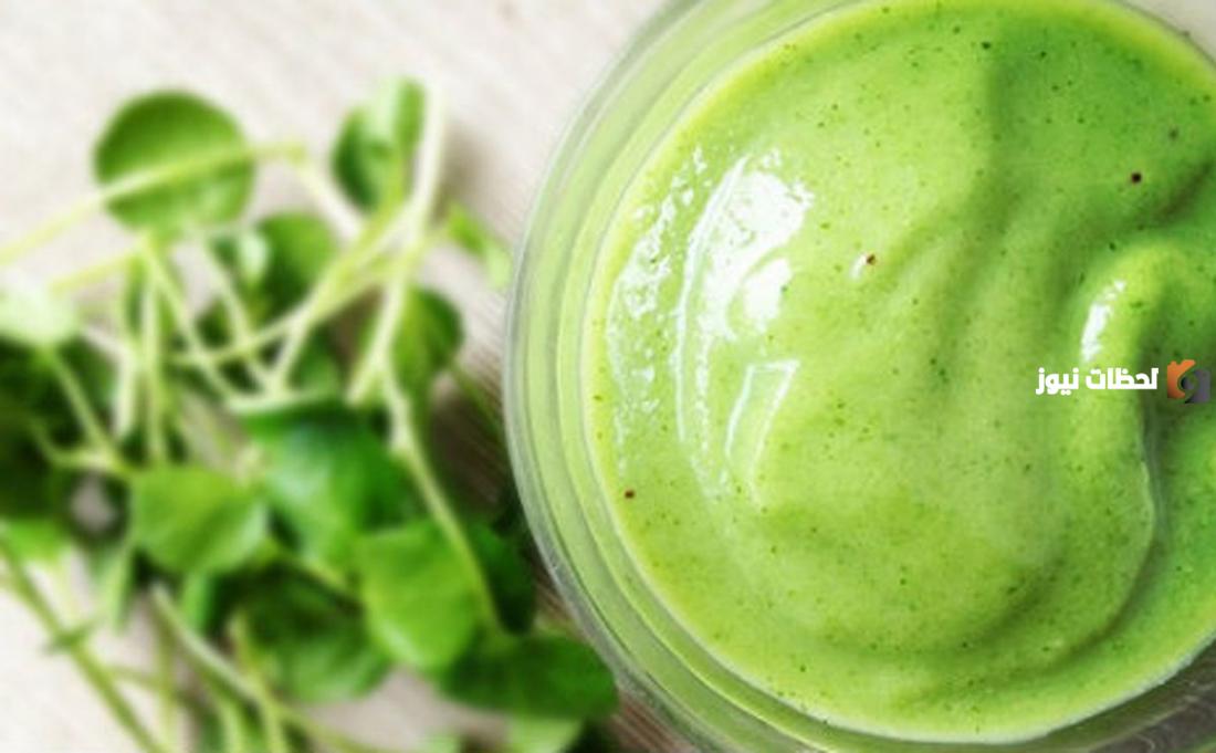 ماسك الجرجير لتطويل الشعر