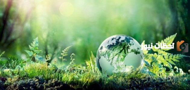 موضوع تعبير عن البيئة كامل العناصر وجاهز للطباعة