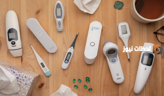 انواع الترمومترات المستخدمة لقياس درجة الحرارة