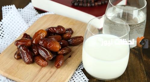 تعرف على رجيم اللبن والتمر1