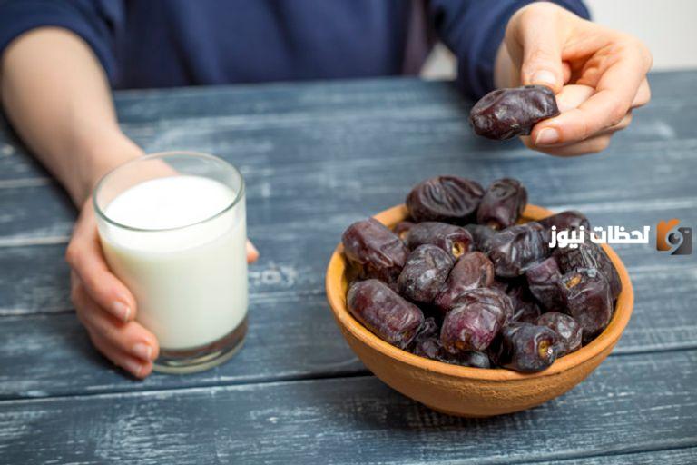 ما هي فوائد التمر واللبن للرجيم